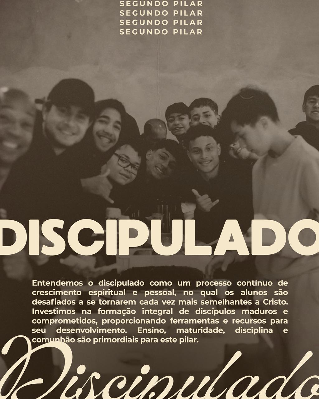Imagem oficial relacionada ao pilar Discipulado